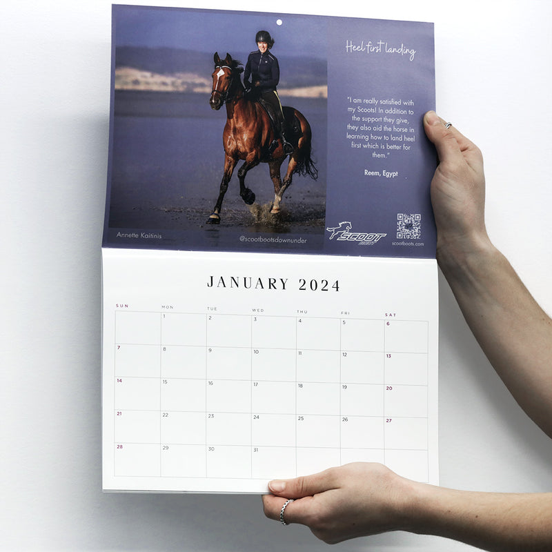 Scootboot Calendar 2024